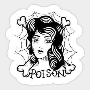 Poison girl Sticker